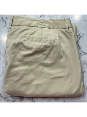 Brooks Brothers Light Yellow Cropped Chino Pants Size 12